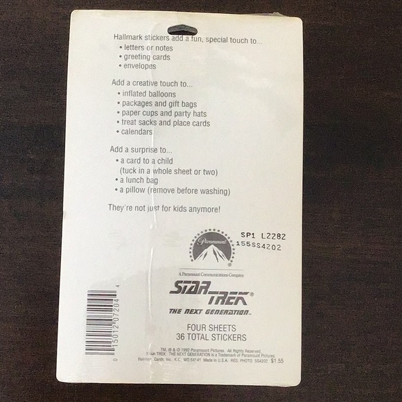 Star Trek: The Next Generation stickers - Picture 2 of 3